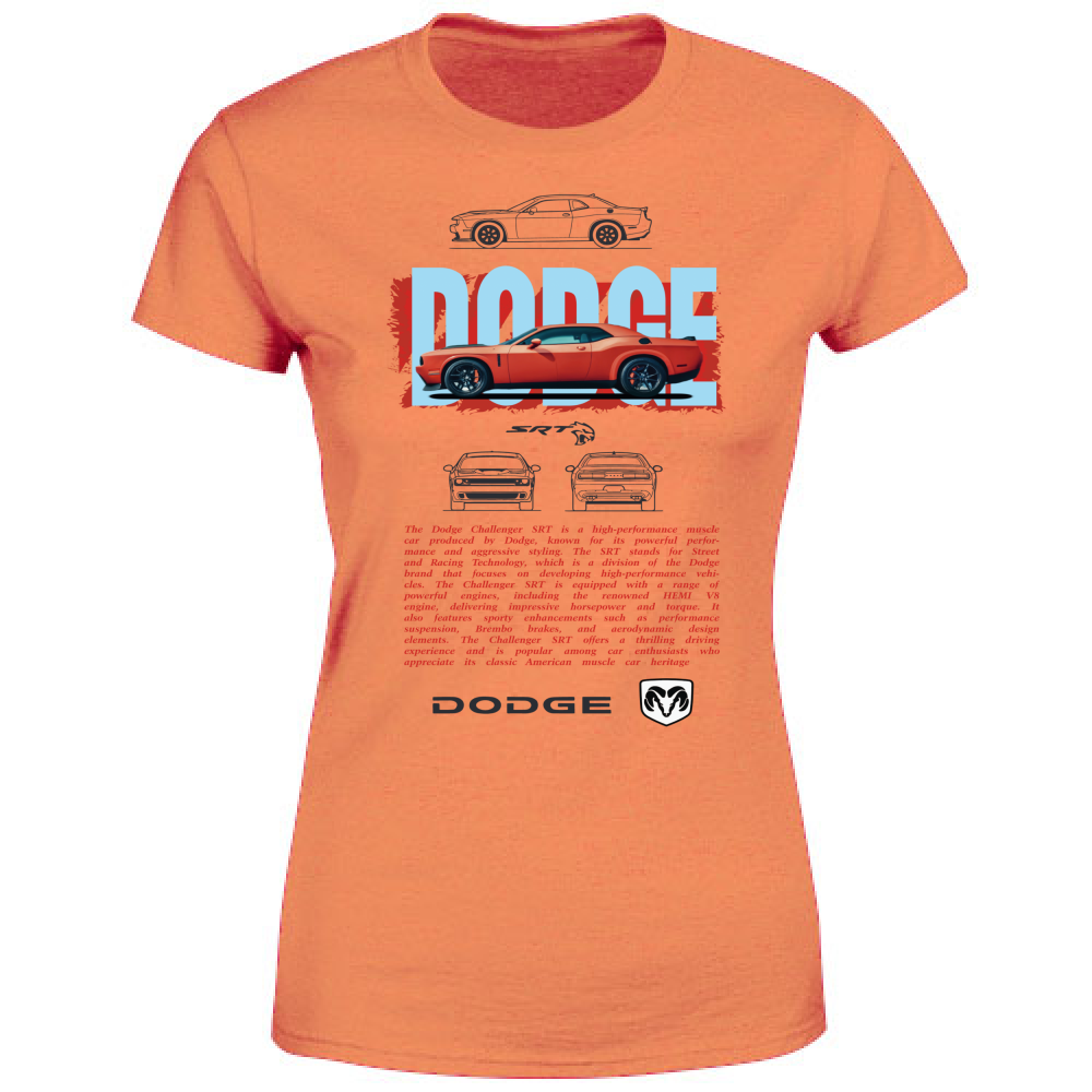 T-Shirt Donna dodge2