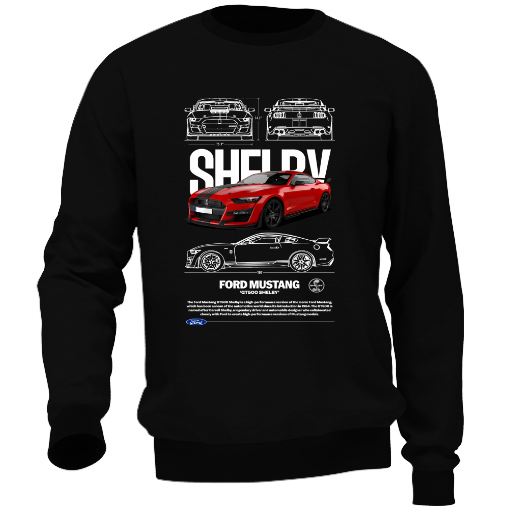 Felpa Unisex mustang3