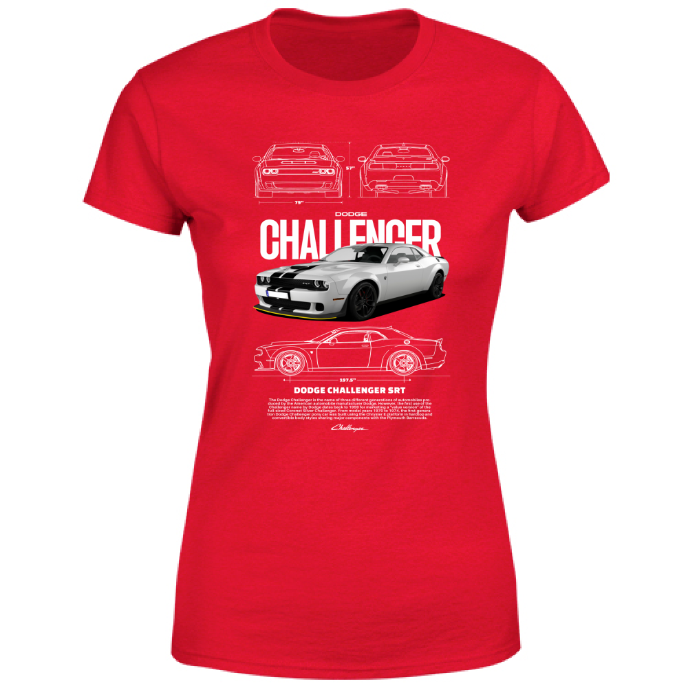 T-Shirt Donna dodge4