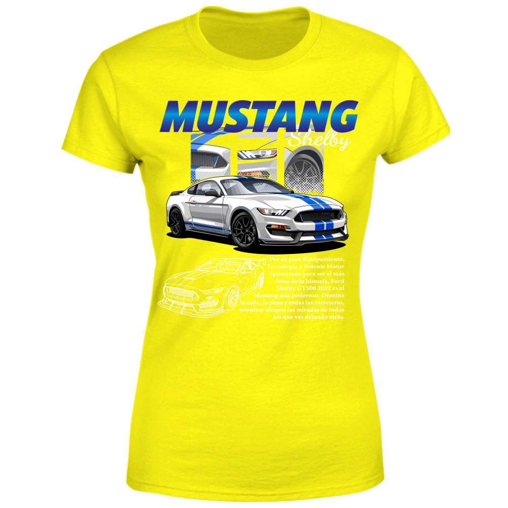 T-Shirt Donna mustang gt1