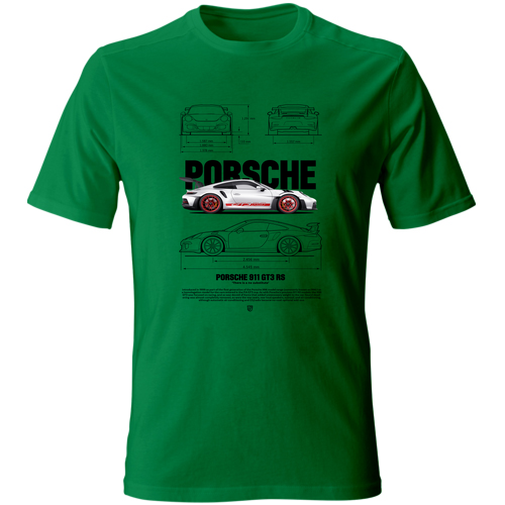 T-Shirt Unisex porsche gt black1