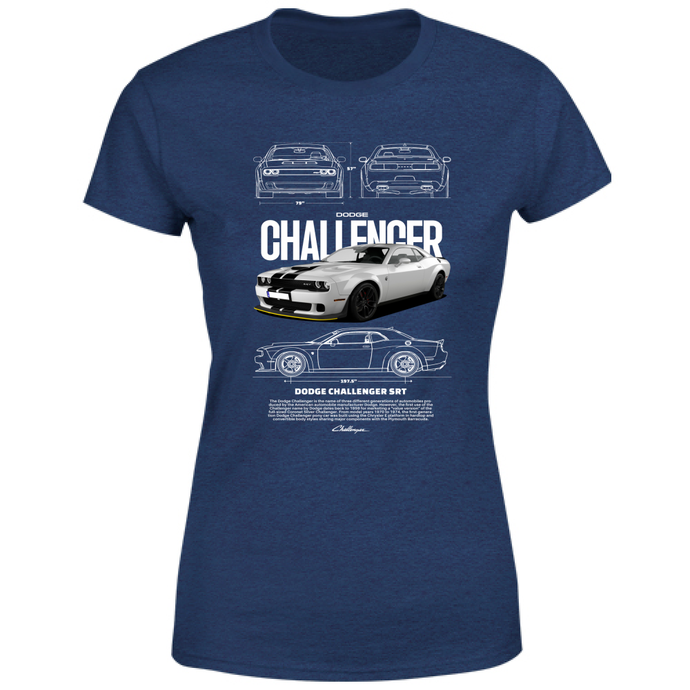 T-Shirt Donna dodge4