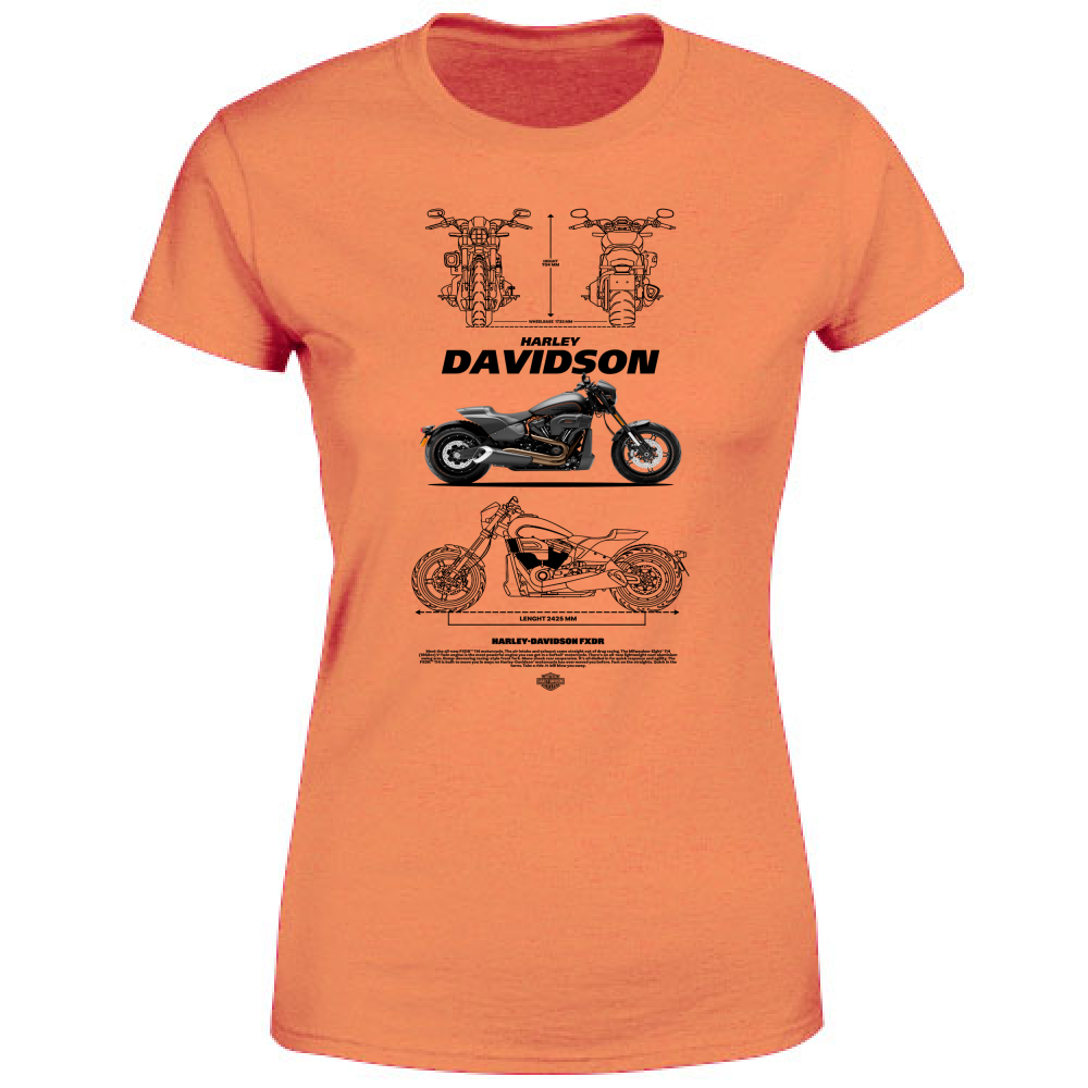T-Shirt Donna harley davidson 2