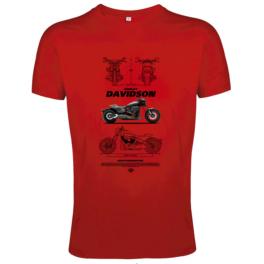 T-Shirt Men Fit harley davidson 2