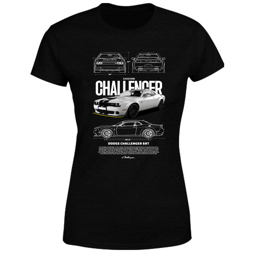 T-Shirt Donna dodge4