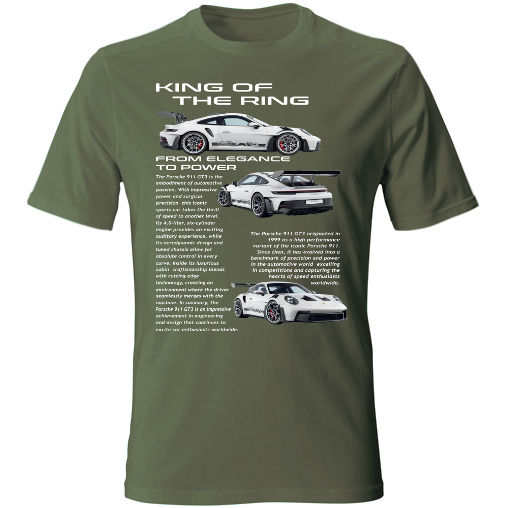 T-Shirt Unisex porsche gt3-1