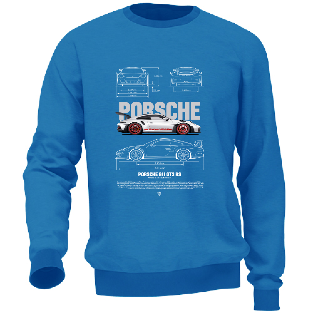 Felpa Unisex porsche gt3 rs