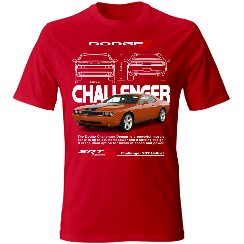 T-Shirt Unisex challenger orange