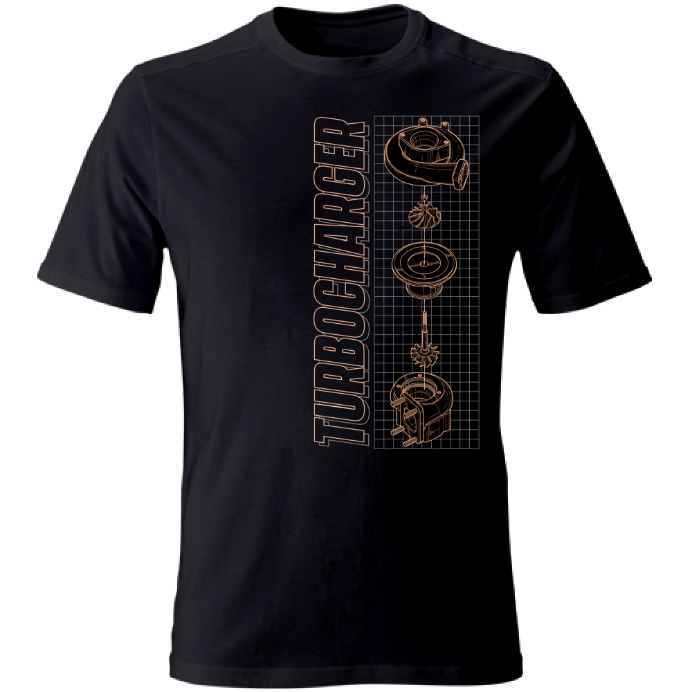 T-Shirt Unisex turbo charger