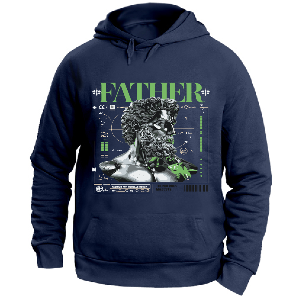 Felpa Unisex con Cappuccio divinità16