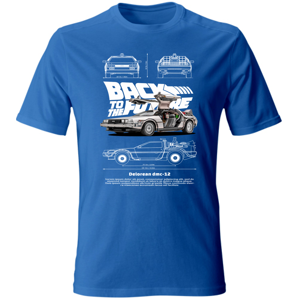 T-Shirt Unisex delorean2