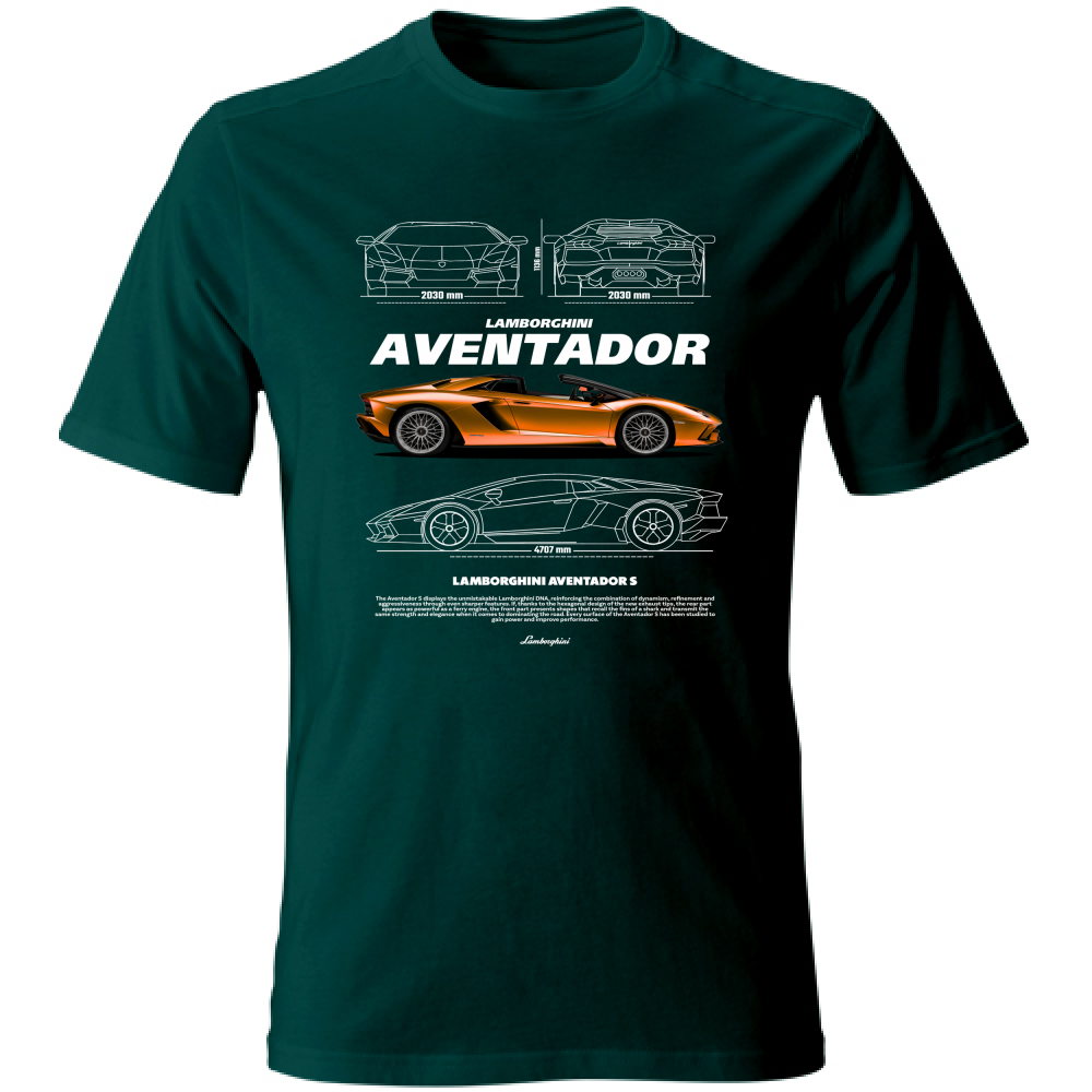 T-Shirt Unisex lambo aventador1
