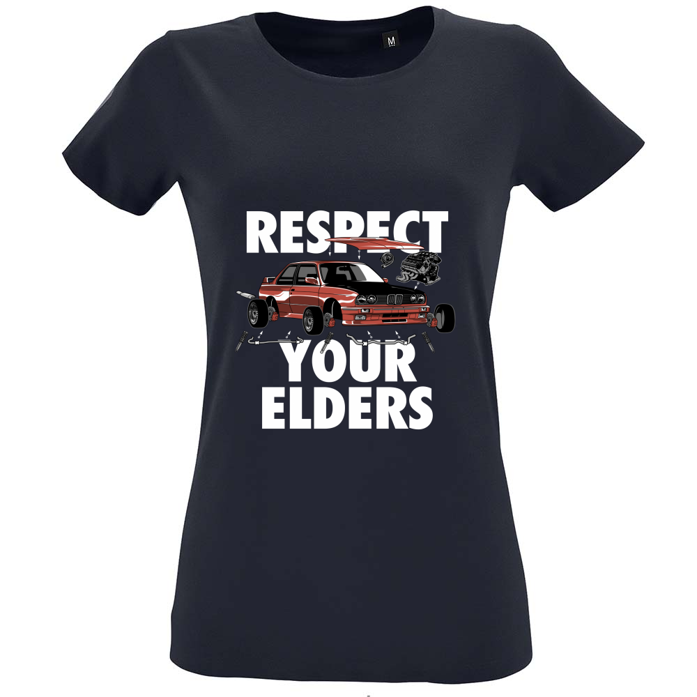 T-Shirt Women Fit cars design 2