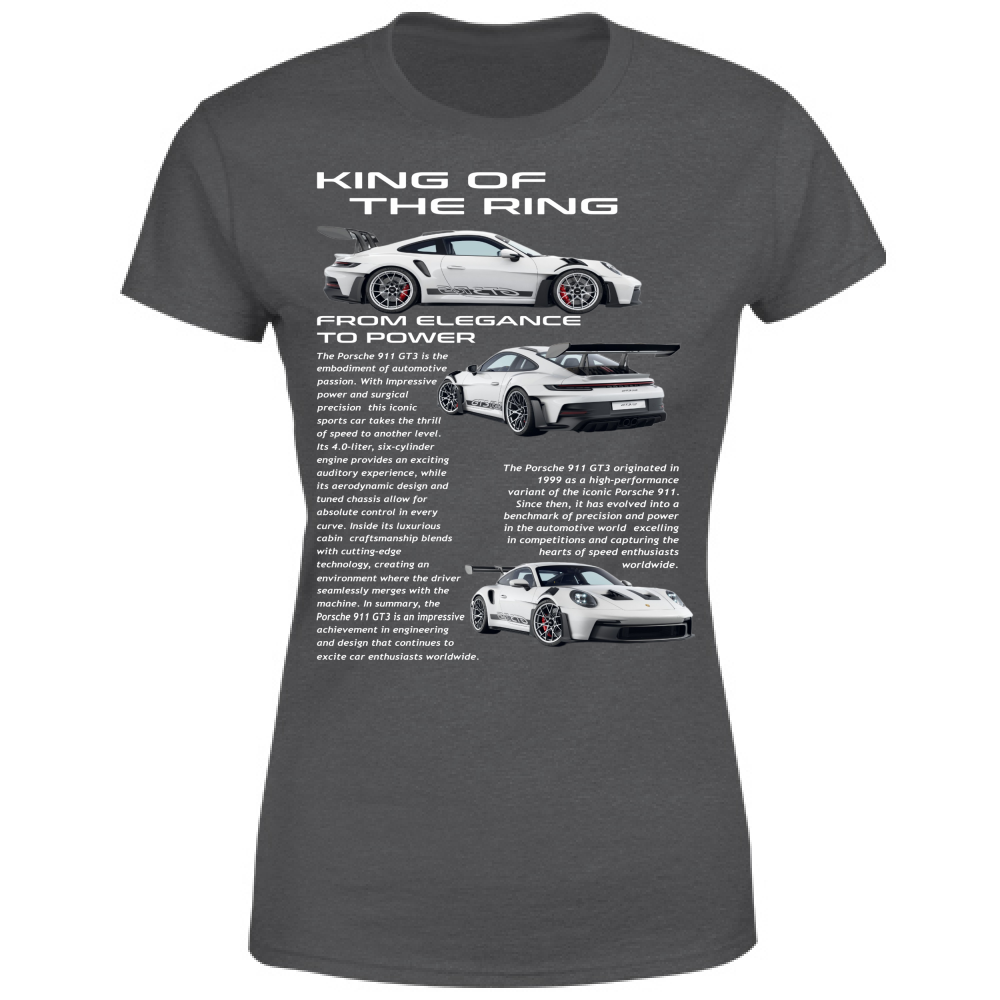 T-Shirt Donna porsche gt3-1