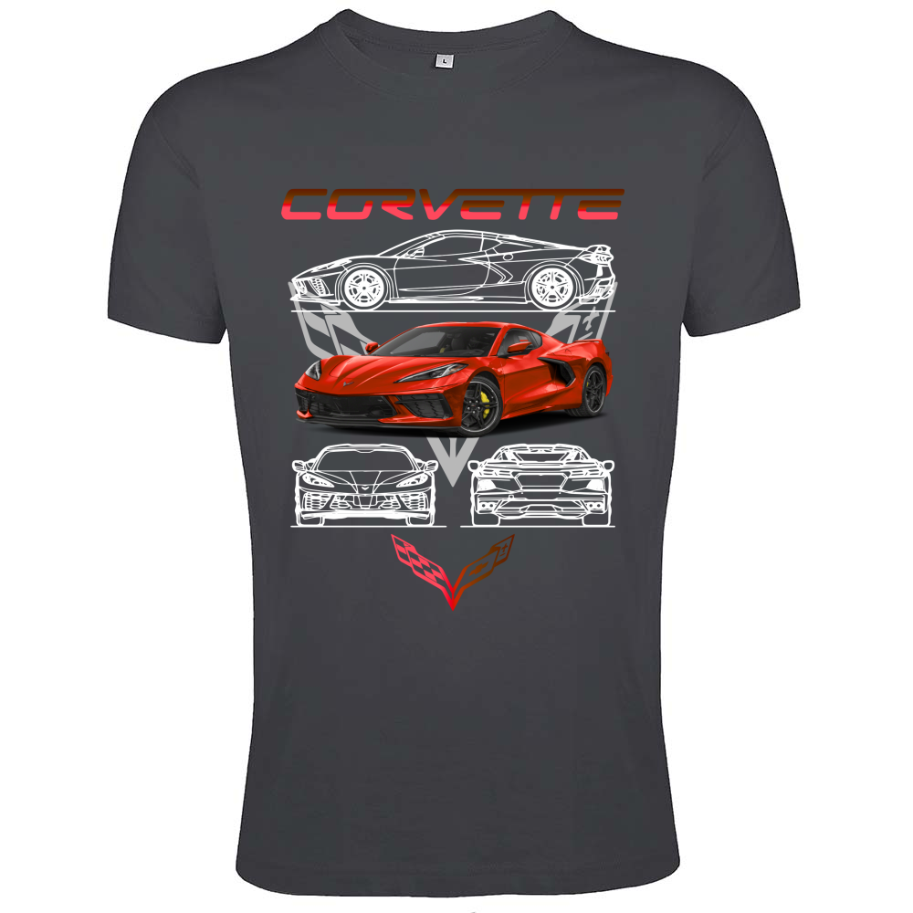 T-Shirt Men Fit corvette