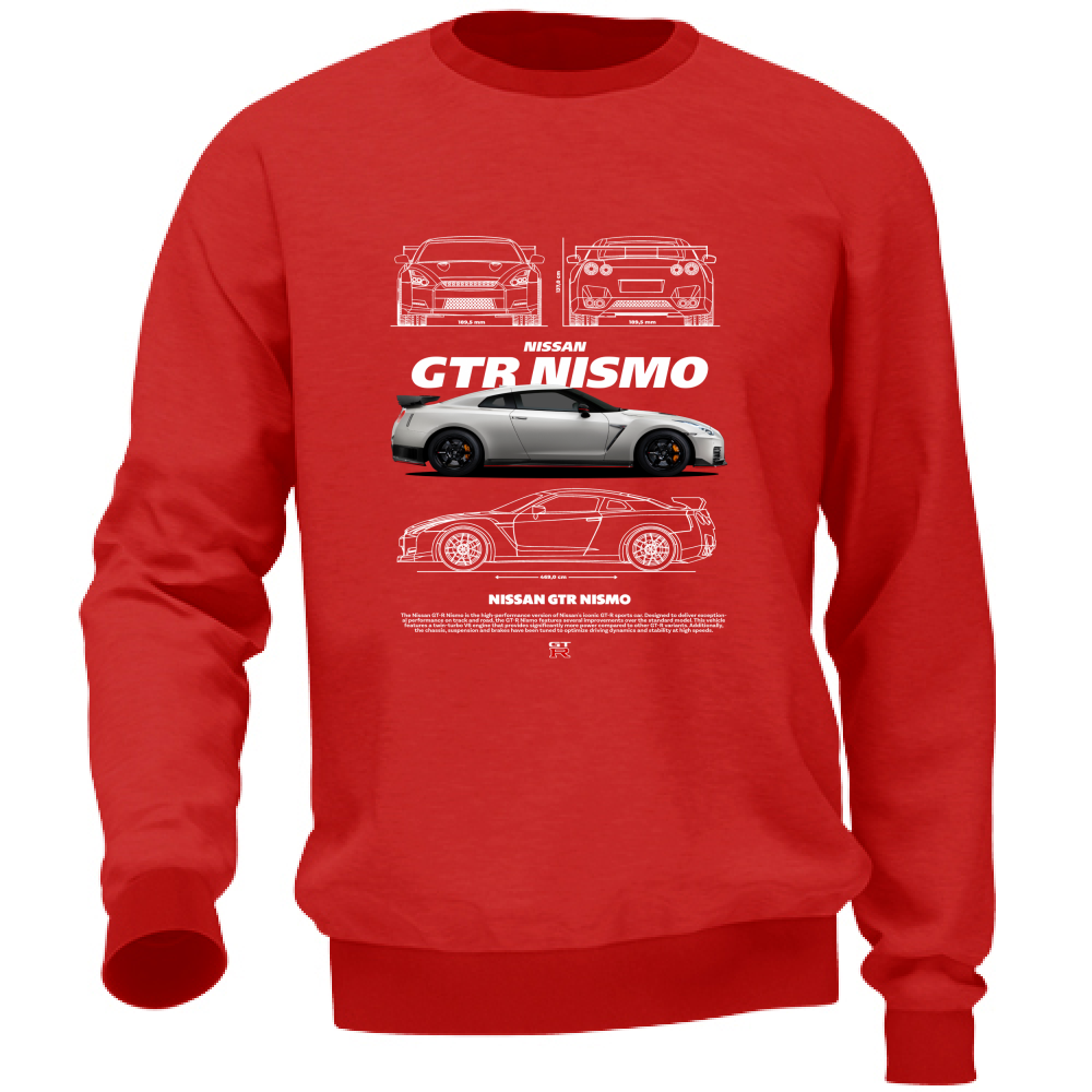 Felpa Unisex nissan gtr nismo