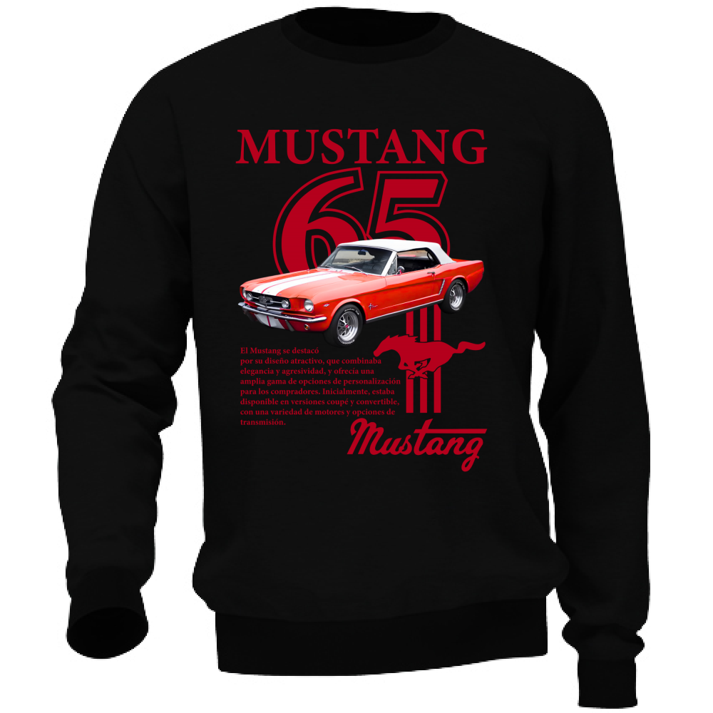 Felpa Unisex mustang65