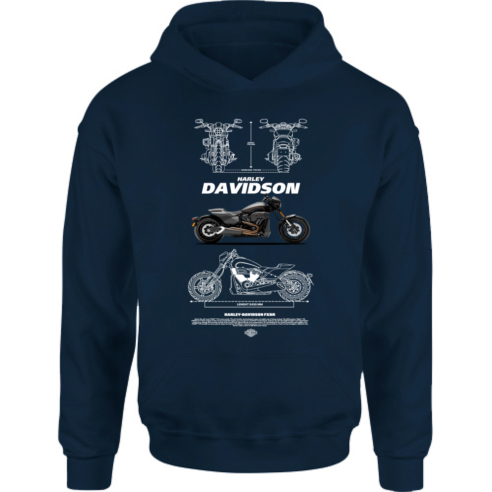Felpa Bambino con Cappuccio harley davidson 1