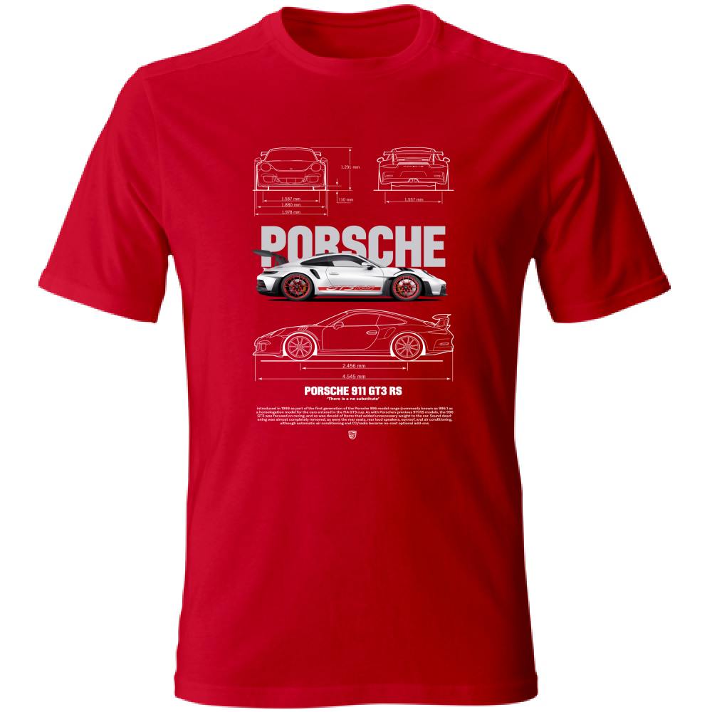 T-Shirt Unisex porsche gt3 rs