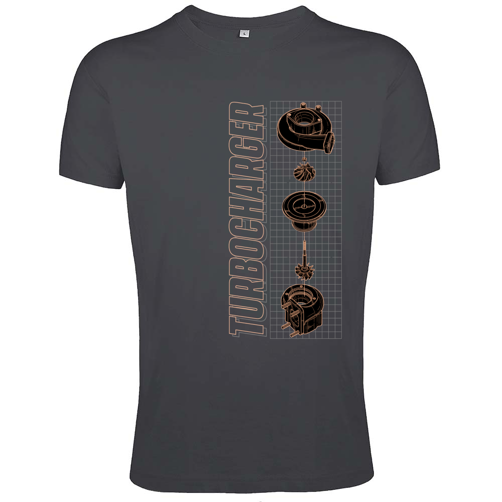 T-Shirt Men Fit turbo charger