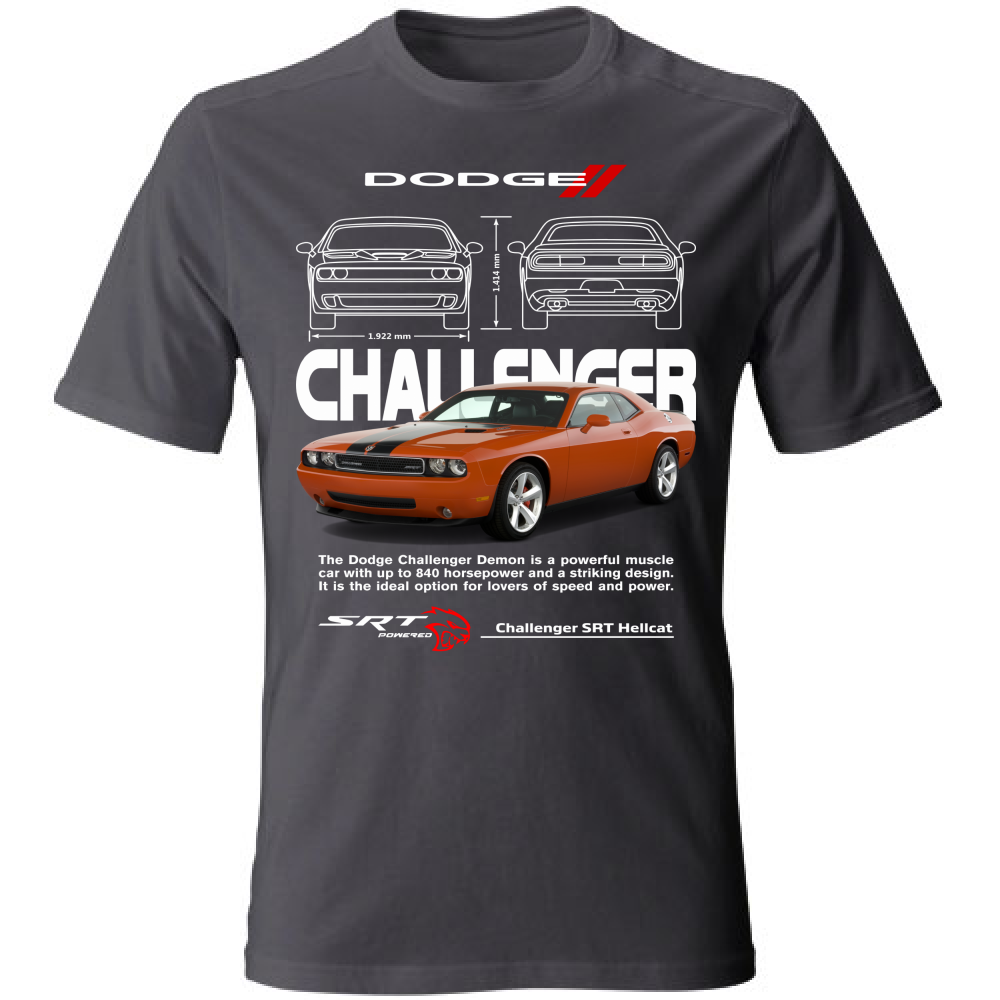 T-Shirt Unisex challenger orange
