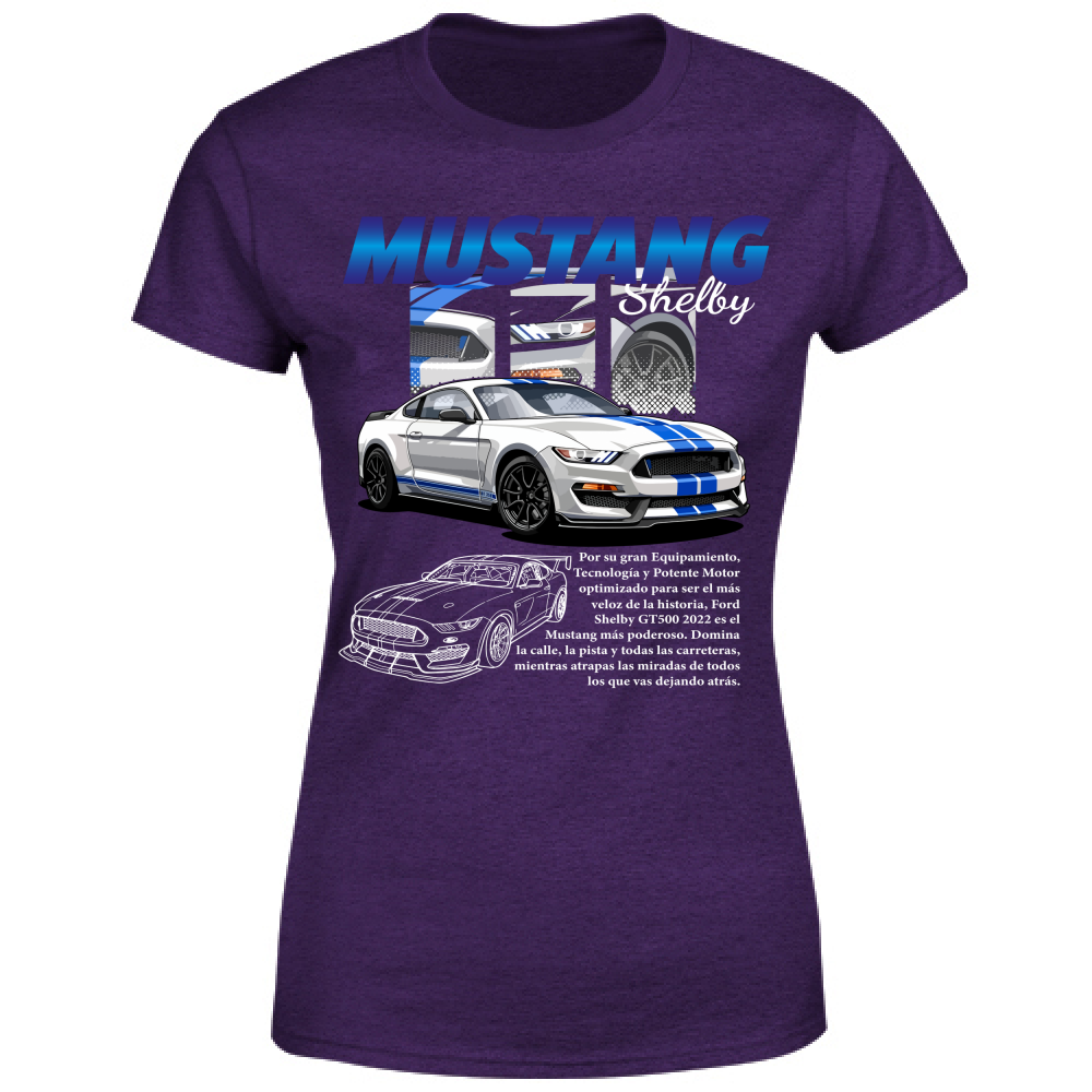 T-Shirt Donna mustang gt1