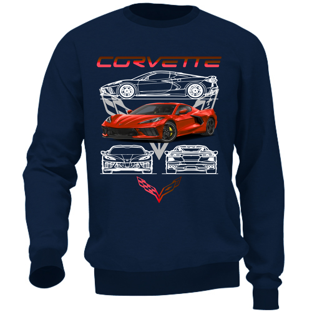 Felpa Unisex corvette