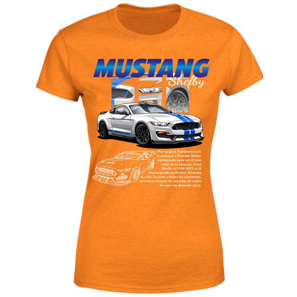 T-Shirt Donna mustang gt1