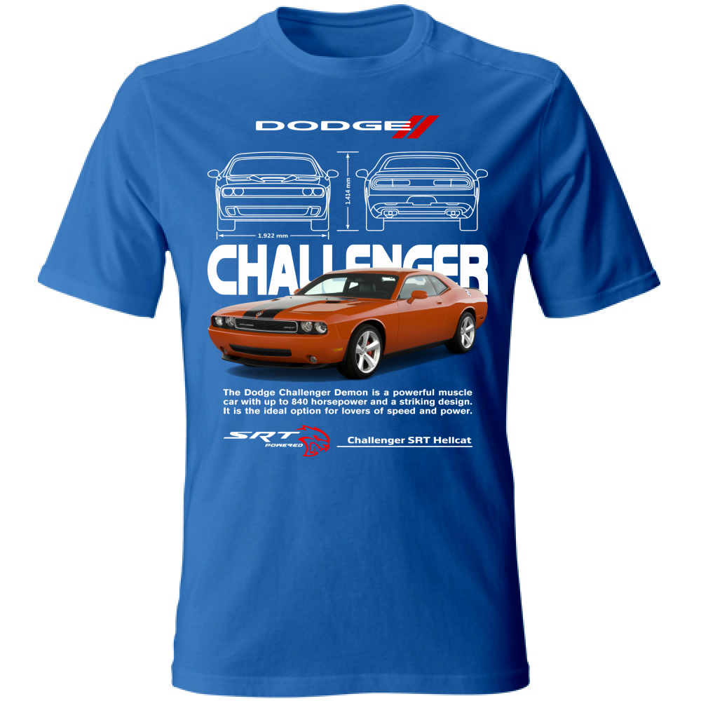 T-Shirt Unisex challenger orange