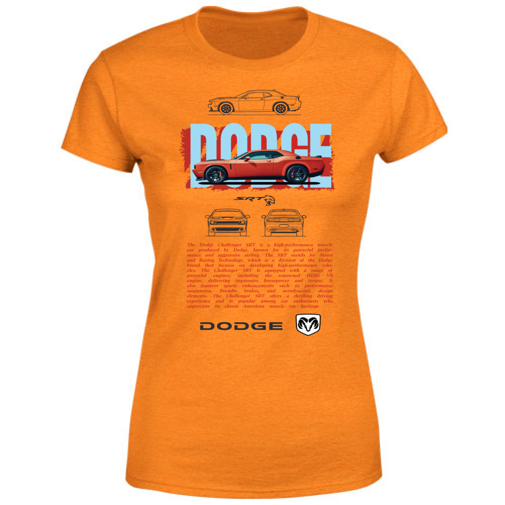 T-Shirt Donna dodge2
