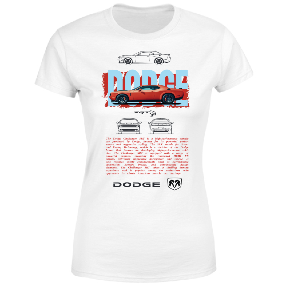 T-Shirt Donna dodge2