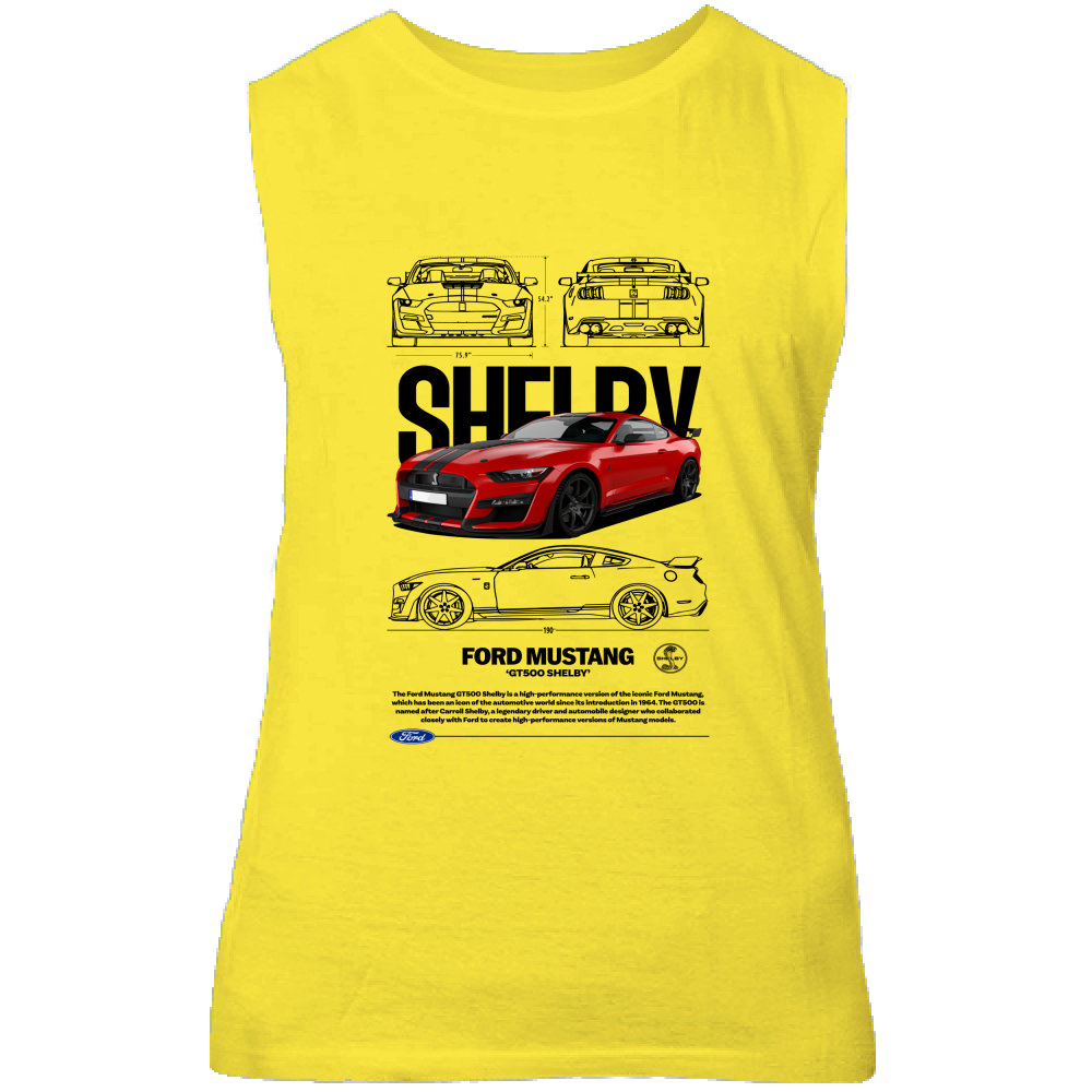 Canotta Unisex mustang shelby