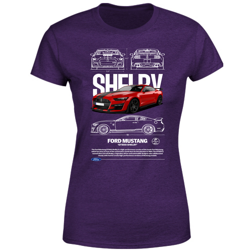 T-Shirt Donna mustang3