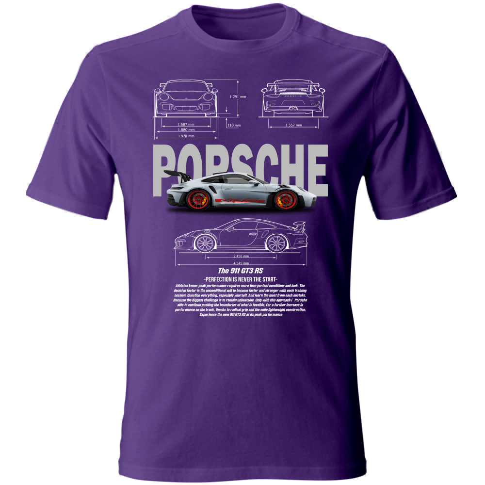 T-Shirt Unisex porsche gt3-2