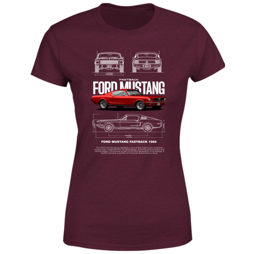 T-Shirt Donna mustang67