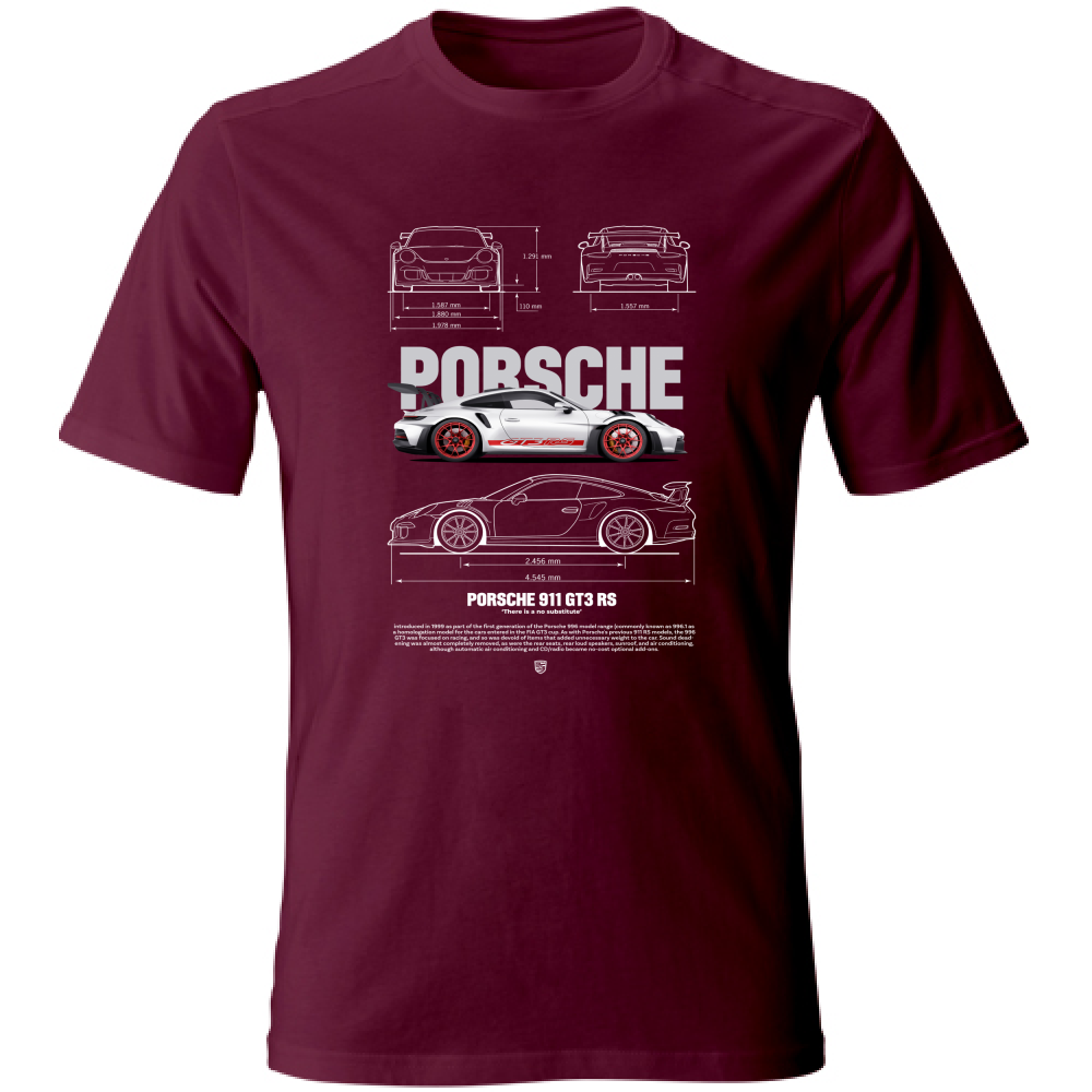 T-Shirt Unisex porsche gt3 rs