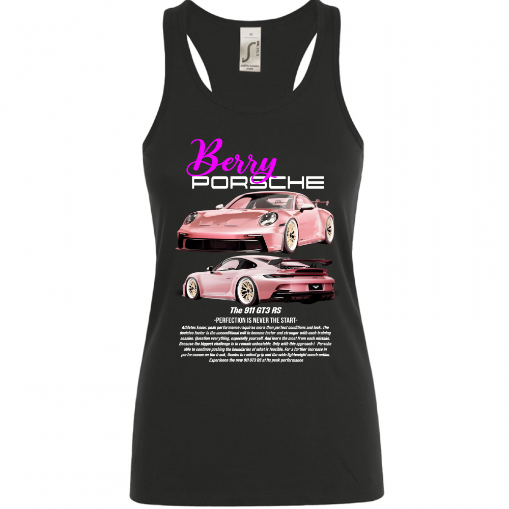 Canotta Donna porsche berry