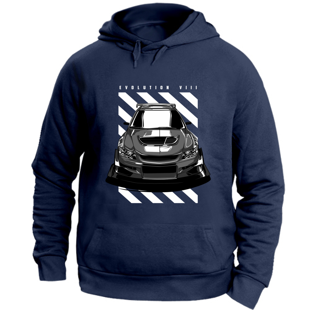 Felpa con Cappuccio Unisex Large evo1