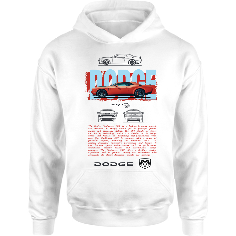 Felpa Bambino con Cappuccio dodge2