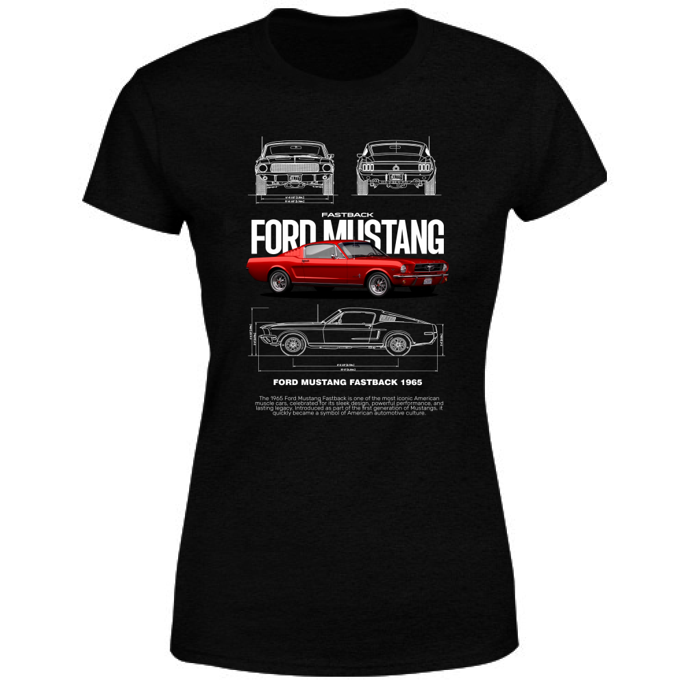 T-Shirt Donna mustang67