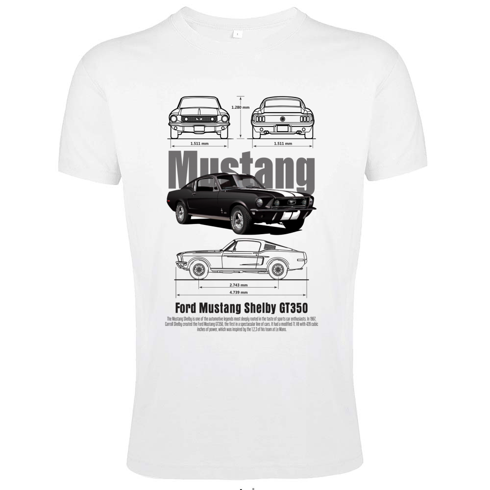 T-Shirt Men Fit mustang 1