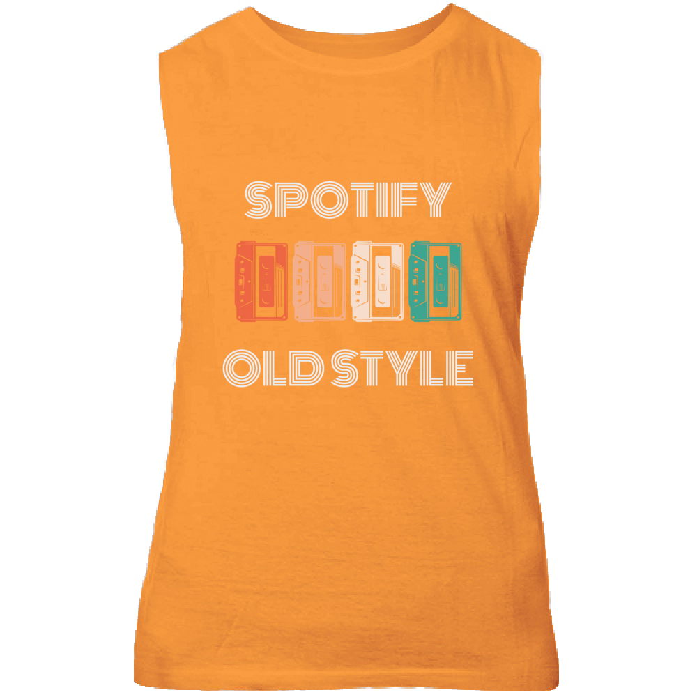 Canotta Unisex spotify old style