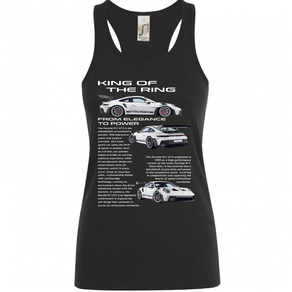 Canotta Donna porsche gt3-1