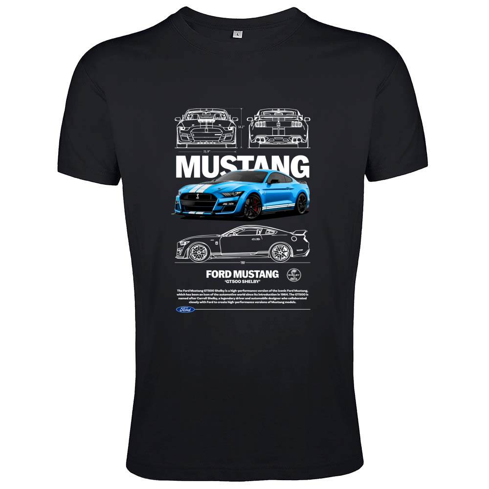 T-Shirt Men Fit mustang shelby1