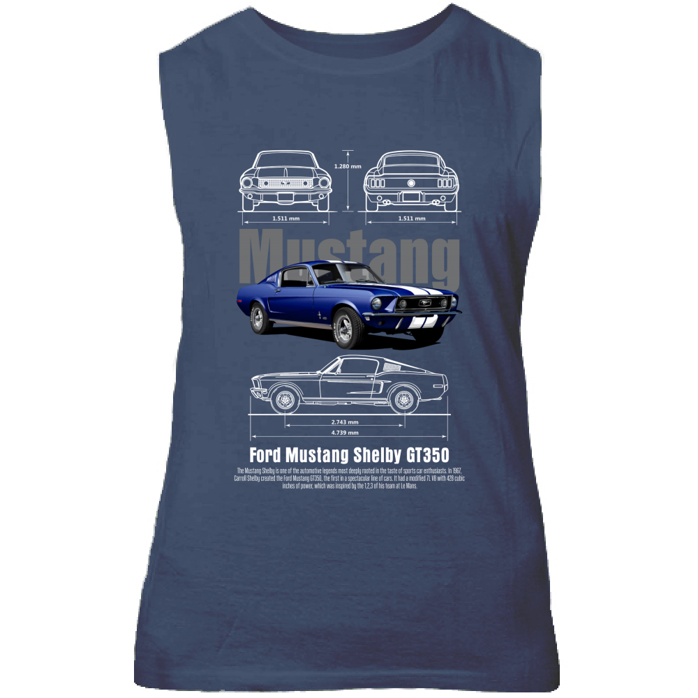 Canotta Unisex mustang 2
