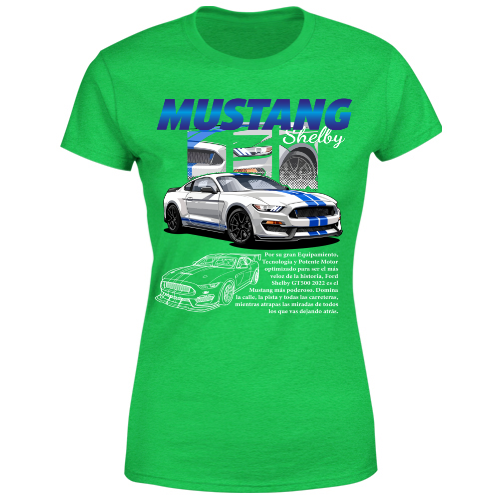 T-Shirt Donna mustang gt1