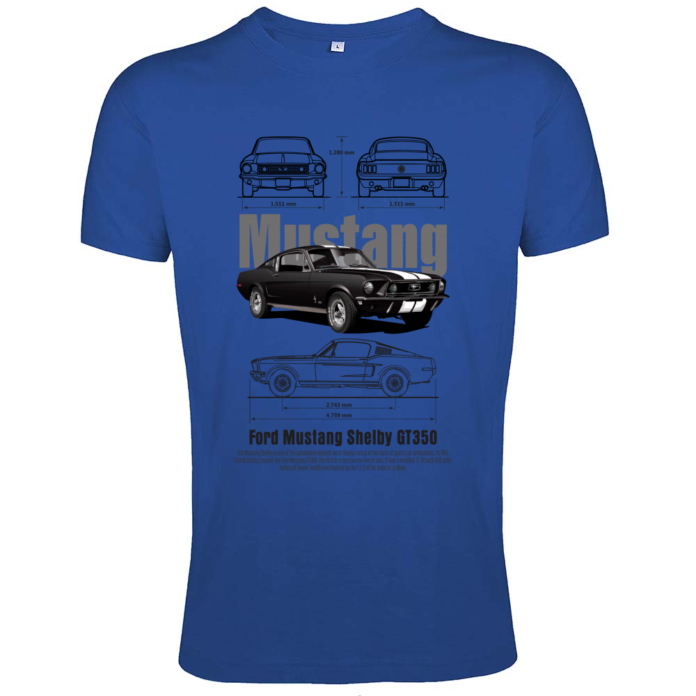 T-Shirt Men Fit mustang 1