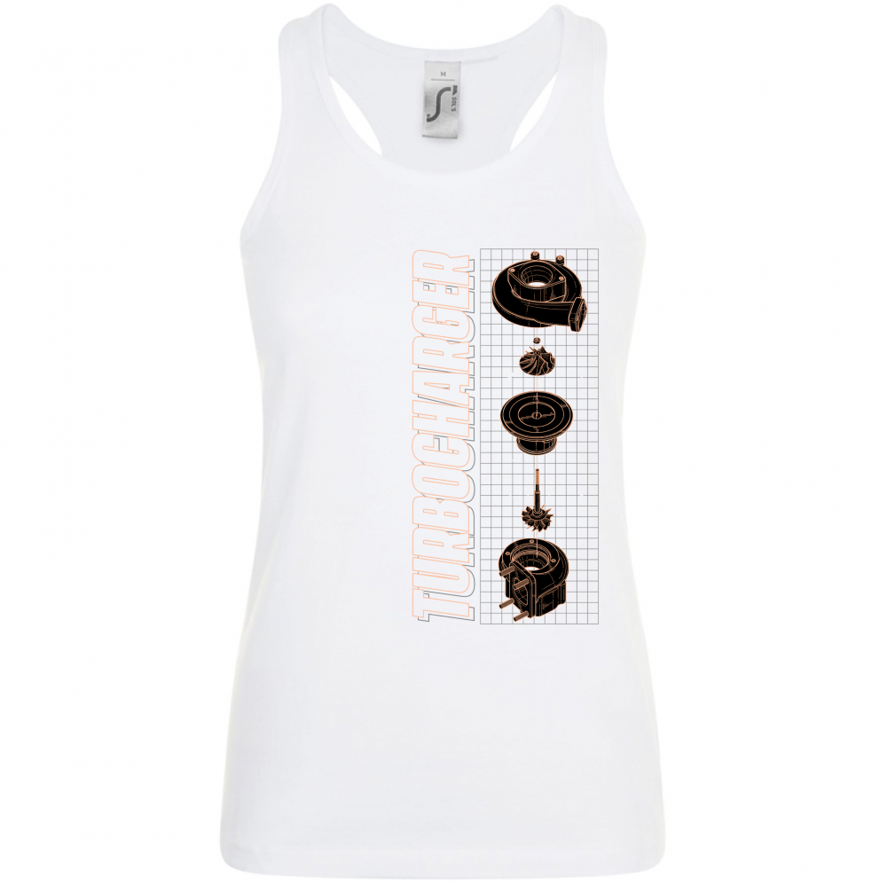 Canotta Donna turbo charger