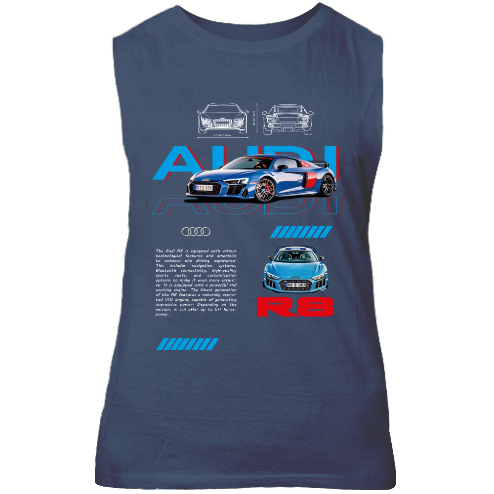 Canotta Unisex audi r8