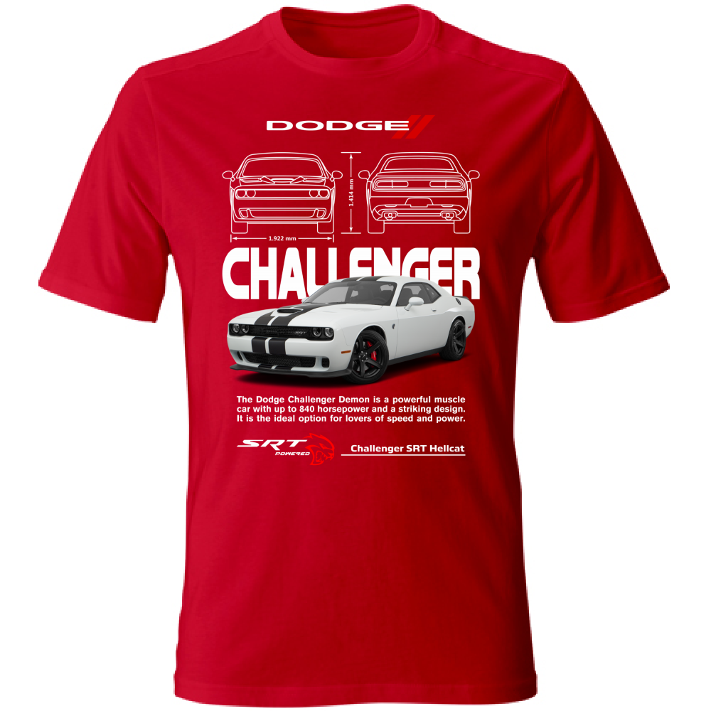 T-Shirt Unisex challenger white